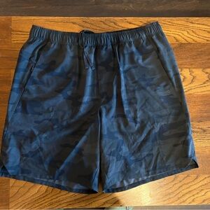 DSG Men's Athletic Shorts - Blue Camo